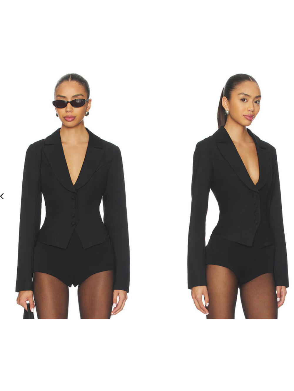 All The Ways Eliana Blazer black  Size XL NWT $86msrp